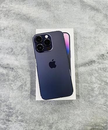 IPhone 14 Pro, 256 GB, Deep Purple, Zəmanət, Simsiz şarj, Face ID lalafo.az -da IPhone 14 Pro, 256 GB, Deep Purple, Zəmanət, Simsiz şarj, Face ID