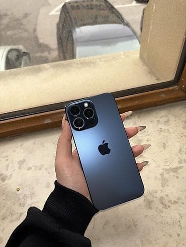 iphon 14 pro: IPhone 15 Pro Max, 256 GB, Göy, Face ID — 1