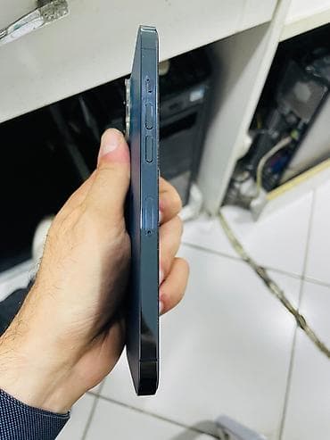 mac utu feni: IPhone 12 Pro Max, 256 GB, Blue Titanium, Barmaq izi, Face ID — 6