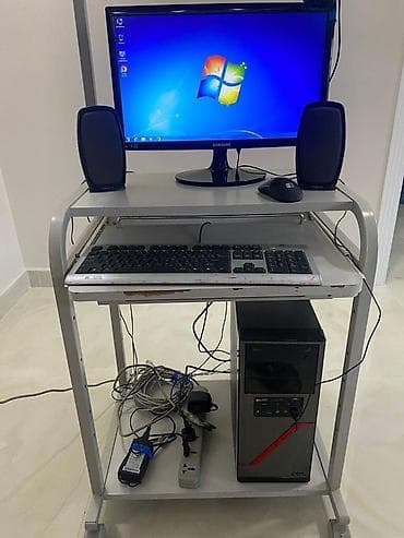 komputer samsung: Masaüstü kompüter dəsti Tərkibi: - Samsung LCD monitor - Sistem bloku — 1