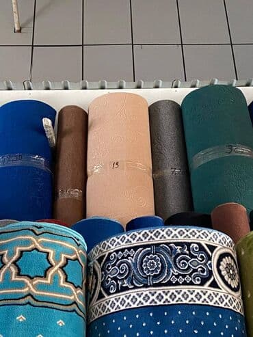 Məscid və ev üçün xalı-yoğalayıcı xalı örtükləri – rulon şəklində. -