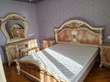 Столы и стулья: Yataq dəsti İdeal vəziyyətdədi matras var Baza yoxdu qiymət 880azn — 2