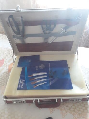 qab qacaq az: Cengel, qasiq, bicaq desti satilir. Qiymeti 90 manat — 5