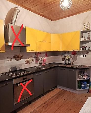 Metbex mebeli 300/160sm 280azn Ramana 5666 leli Mətbəx mebeli