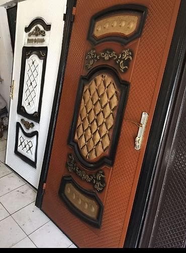 qapi dekoru: Metal qapılar – dekorativ naxışlı, təhlükəsiz və davamlı - Material — 3
