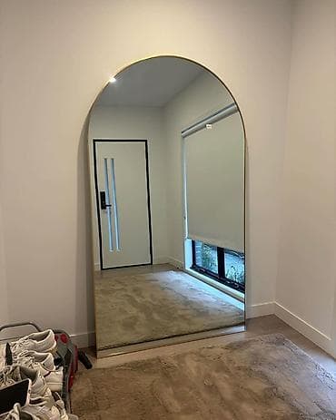 ekran sekileri: Güzgü Döşəmə üstü, Hamam üçün, Çərçivə ilə — 1