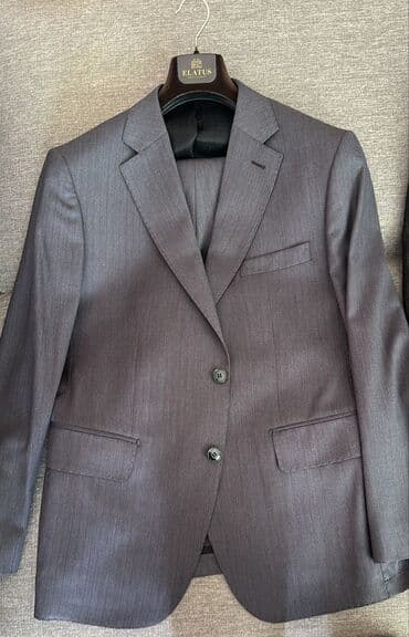 kişi ucun klassik qara kostyum: Kişi kostyumu – Elatus - Brend: ELATUS (Made in Azerbaijan) - Rəng — 1