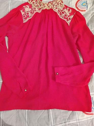 köynek: Qadın köynəyi – tünd çəhrayı/füşya rəngdə, uzunqol - Model: Zərif — 2