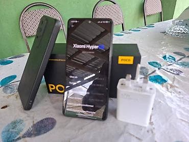 Poco F4, 256 GB, rəng - Qara, Barmaq izi