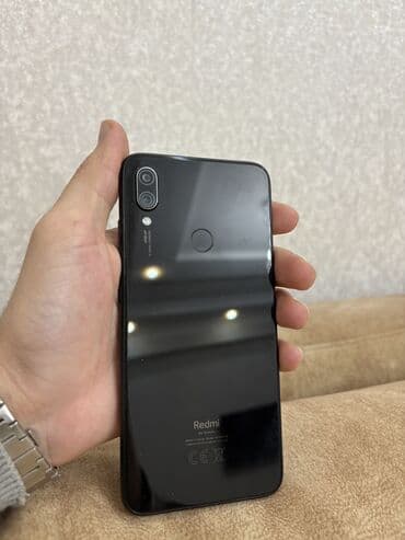 galaxy buds: Redmi Note 7, 32 GB, rəng - Qara, Barmaq izi, Face ID — 3