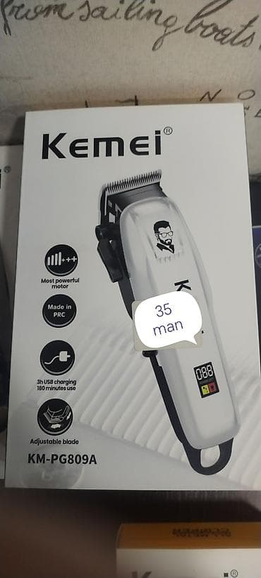 Ütülər və buxarlayıcılar: Saç qırxan maşın, Kemei — 2