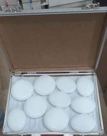 ağ botilyonlar: Spa daşları, tam orjinal Rəngi qara va ağ var, Bakı şəhər daxili — 4