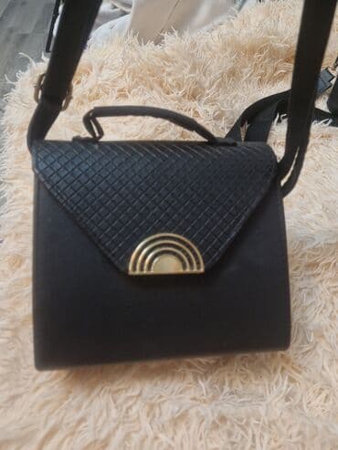 Toy paltarları və aksesuarları: Qadın çanta dəsti – 5 ədəd - Qara kvadratvari əl/çiyin çantası — 4