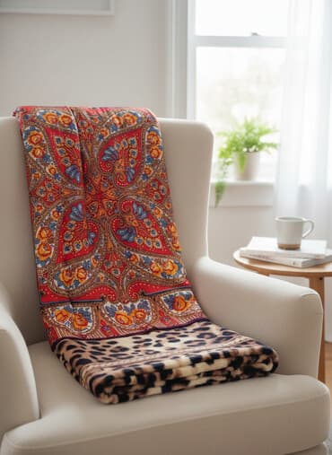 qadınlar üçün kaşemir şarflar: Sovet dövrünnen qalma yaylıq ve șerf tezedi istifade olunmayib — 1