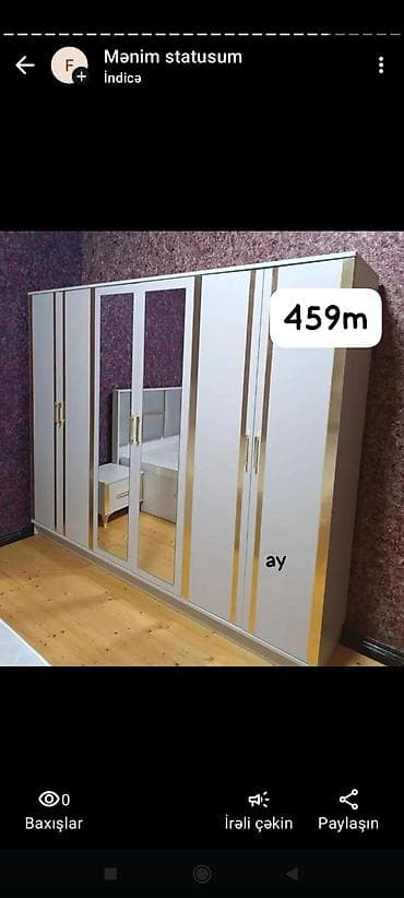 keramogranit satisi: 6qapili dolab Birbasa istehsaldan satis ölçü 240*200*45 qiymət — 6