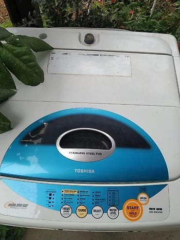 arcelik paltaryuyan: Toshiba markalı, üst tərəfdən yükləmə tipli paltaryuyan maşın. Ağıllı — 4