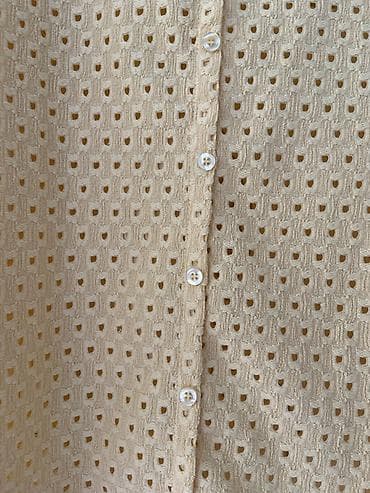 kolej jaket: Gina Benotti qısaqollu bluz/kardiqan - Rəng: açıq sarı (pastel ton) - — 3