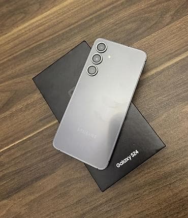 Видеоигры и приставки: Samsung Galaxy S24, цвет - Серебристый, С документами — 1