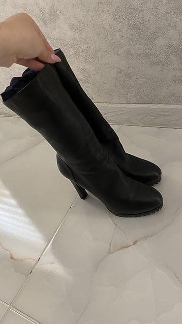 Çəkmələr: Çəkmə, YSL, Ölçü: 37.5, rəng - Qara, İşlənmiş — 3