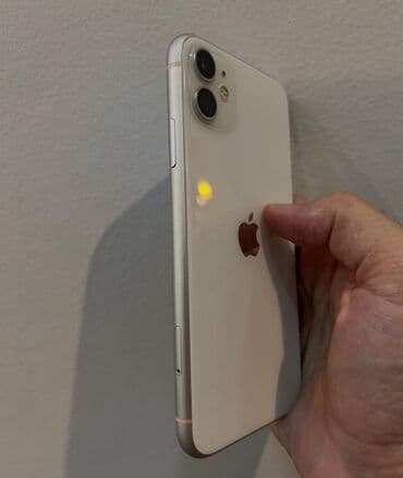 сотовый телефон fly ts113 черный: IPhone 11, 128 ГБ, Белый, Гарантия, Face ID, С документами — 2