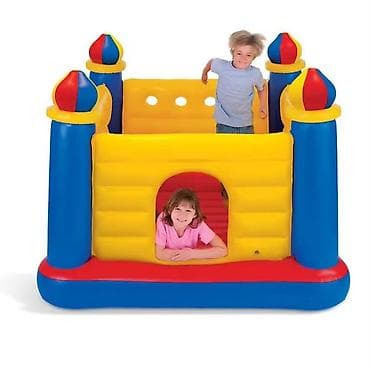 batutlar: Intex şişmə “Bouncy Castle” uşaq oyun evi - Ölçülər: 175 x 175 x 135 — 3