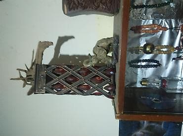 Şamdanlar: Məişət və dekor əşyaları dəsti Təsvir: - Taxta korpuslu mexaniki — 3