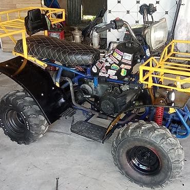 ag qara niva: Yükdaşıma üçün təkmilləşdirilmiş ATV (kvadrotsikl) - Güclü iri — 6