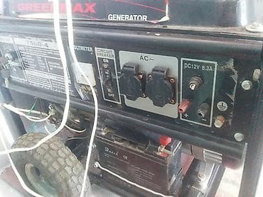 desler: Greenmax Generator – 7500-4 Texniki xüsusiyyətlər: - Model: 7500-4 — 3