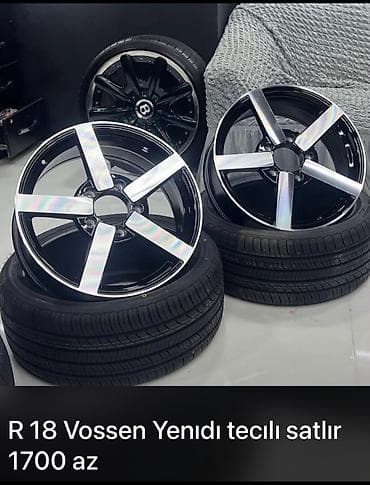 passat disk: R18 Vossen disklər və təkər dəsti - Ölçü: R18 - Marka/model: Vossen - — 1