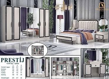 Yataq otağı dəstləri: İkinəfərlik çarpayı, Dolab, Termo, Tumba, Yeni — 1