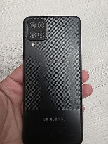 samsung d880: Samsung Galaxy A12, rəng - Qara — 1
