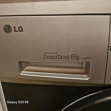 tv ekran təmiri: LG paltaryuyan maşın – Inverter Direct Drive, 6 kq (model F1056NDP5) — 3