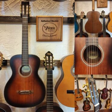 xerek: Klassik gitara Valencia VA434CSB Simlərin sayı: 6 Üst:Sitka Spruce — 1