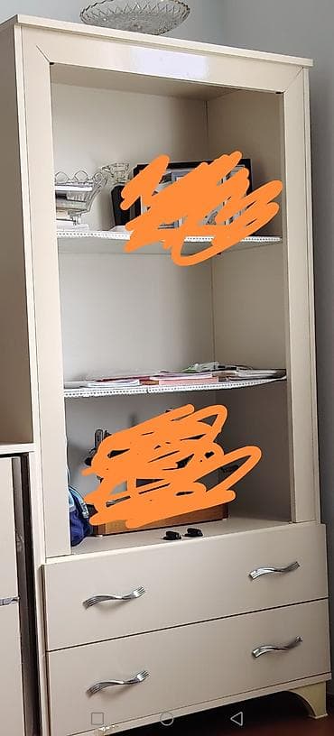 Dekorativ rəf, Düz