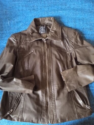 женские бомберы: Dəri kurtka, Bershka, XL — 1