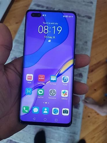 telefin: Huawei P40 Pro, rəng - Mavi, Barmaq izi — 2