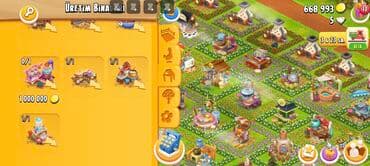 Süd sağan aparatlar: Oyun hesabı – Hay Day (Supercell) - Səviyyə: 173 (növbəti səviyyə 174 — 5