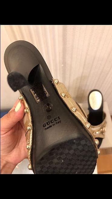 cucci: Gucci qadın sandaleti – orijinal italyan istehsalı - Model: Gucci — 5