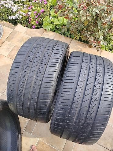 təkər diski: 3 eded 19 paket tekerler qabaq teker 1 ededi 245.35.19 arxa tekerler — 4