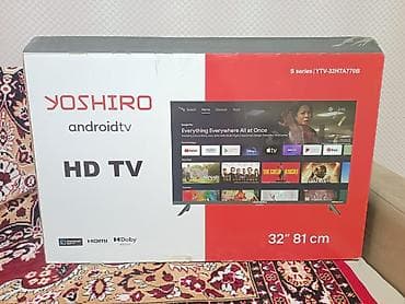 iphone 16 pro max qiyməti: Televizor Yoshiro 32" HD (1366x768) — 4