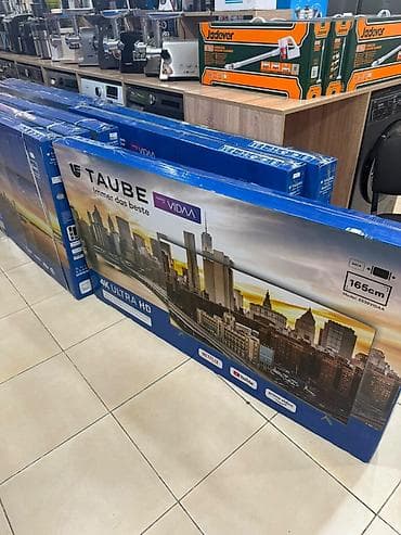ТВ и видео: TAUBE VIDAA Smart TV – 165 sm (65") 4K Ultra HD - Ekran: 165 sm — 1