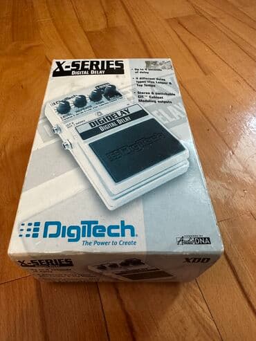 примочка для электрогитары: Digitech X-Series XDD Digidelay Stereo Rəqəmsal Gecikmə Gitara Pedalı — 1