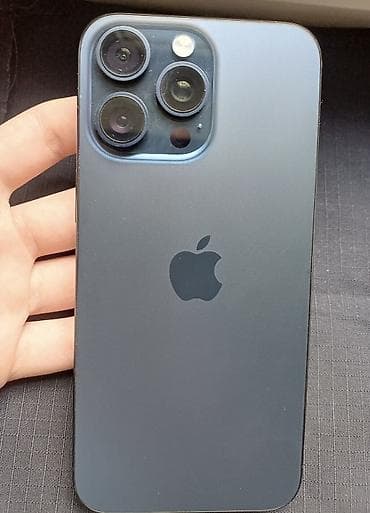 ikinci el iphone 5 s: IPhone 15 Pro Max, 256 GB, Blue Titanium — 1