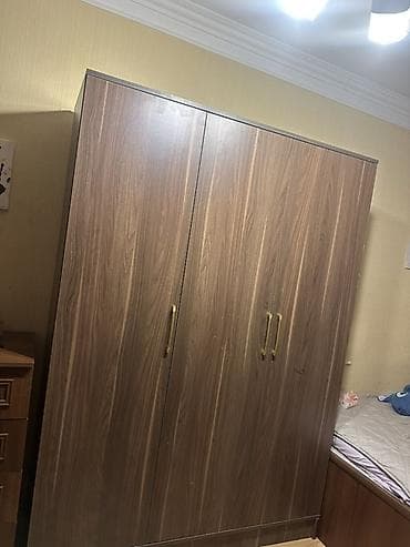 Мебель: Dörd qapılı paltar dolabı - Material: Ağac teksturalı laminat — 2