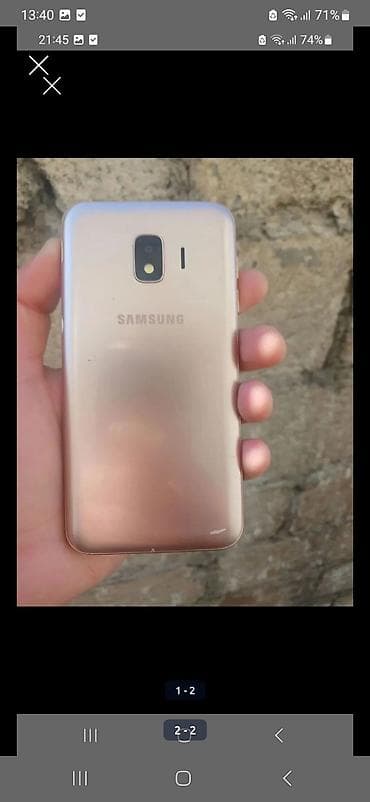 ikinci el 14 pro: Samsung Galaxy J2 Core, 8 GB, rəng - Qızılı, İki sim kartlı — 1