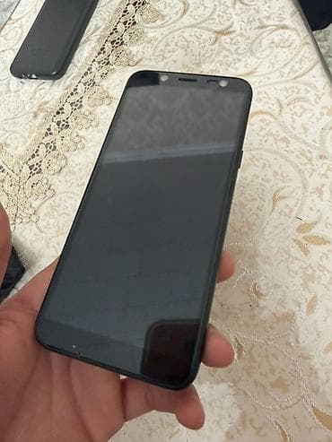 samsung a7 2016 ekran: Samsung Galaxy A6, 32 GB, rəng - Qara, Barmaq izi — 2