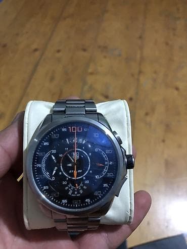 Şəxsi əşyalar: Qol saatı, Tag Heuer, rəng - Gümüşü — 3