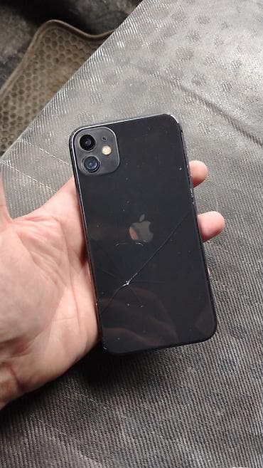 corn telefon: IPhone 11, 128 GB, Qara — 2