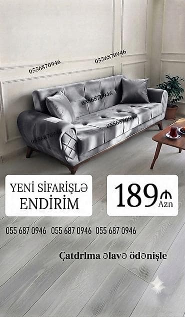 Divan, Yeni, Açılan, Bazalı, Parça, Ödənişli çatdırılma