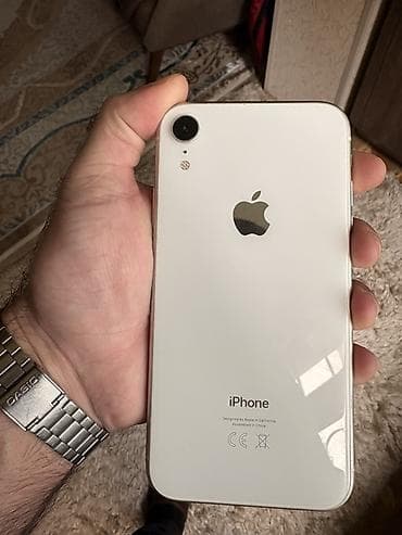 iphone kabel: IPhone Xr, 64 GB, Ağ, Face ID — 1
